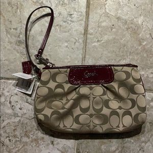 Coach wristlet